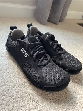 LEMS Women's Black Primal 2 Barefoot Shoes - Lightweight Comfort